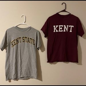 Kent state tee shirts sz m